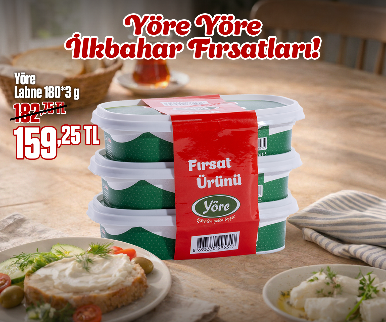 Yöre Labne Eko Paket Kampanyası